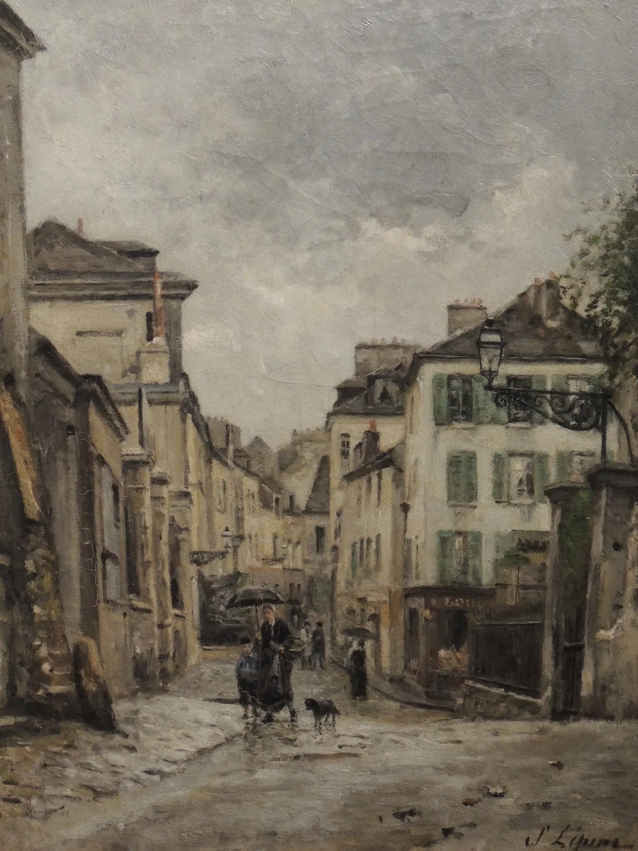 Montmartre. Ulica Norvins - Stanisław Lépine