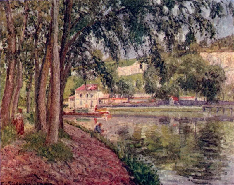 Moret, kanał Loing - Camille Pissarro