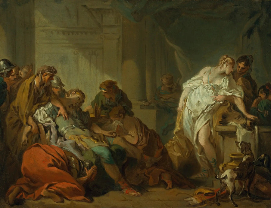 Śmierć Méléagre - François Boucher
