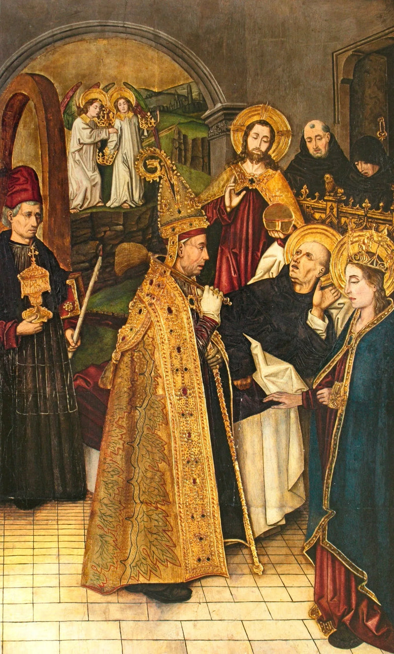Śmierć Saint-Domingue z Silos - Bartolomé Bermejo