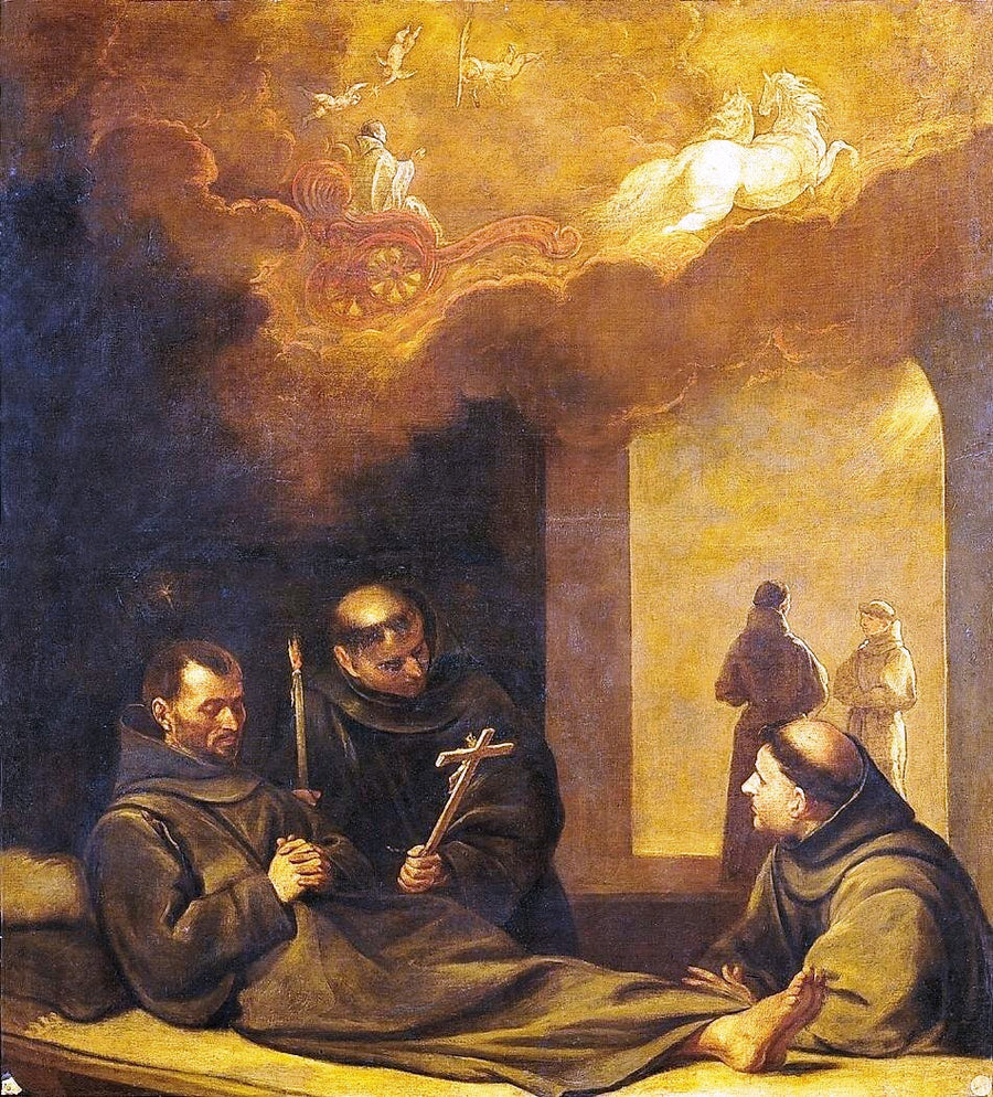 Śmierć świętego Franciszka z Asyżu - Alonso Cano