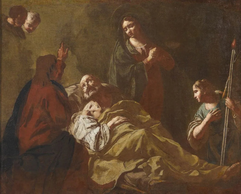 Śmierć świętego Józefa - Giovanni Battista Piazzetta