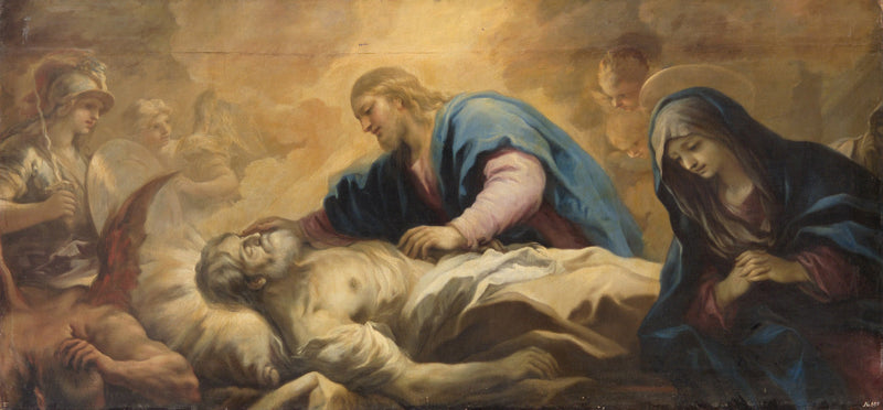 Śmierć świętego Józefa - Luca Giordano