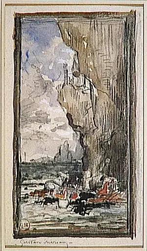 Śmierć Saffo - Gustave Moreau