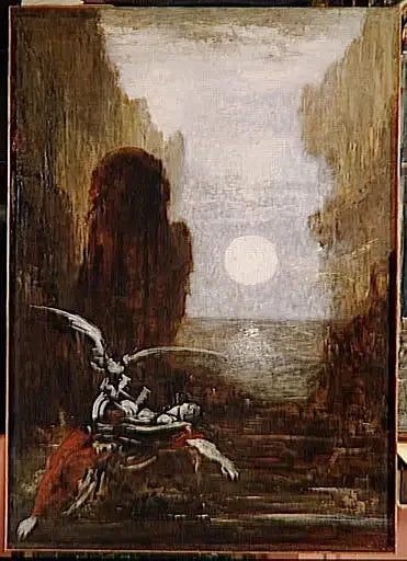 Śmierć Saffo - Gustave Moreau