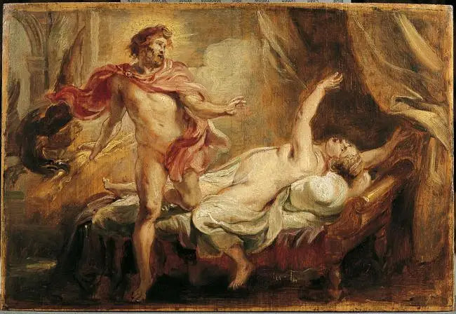 Śmierć Semele - Peter Paul Rubens