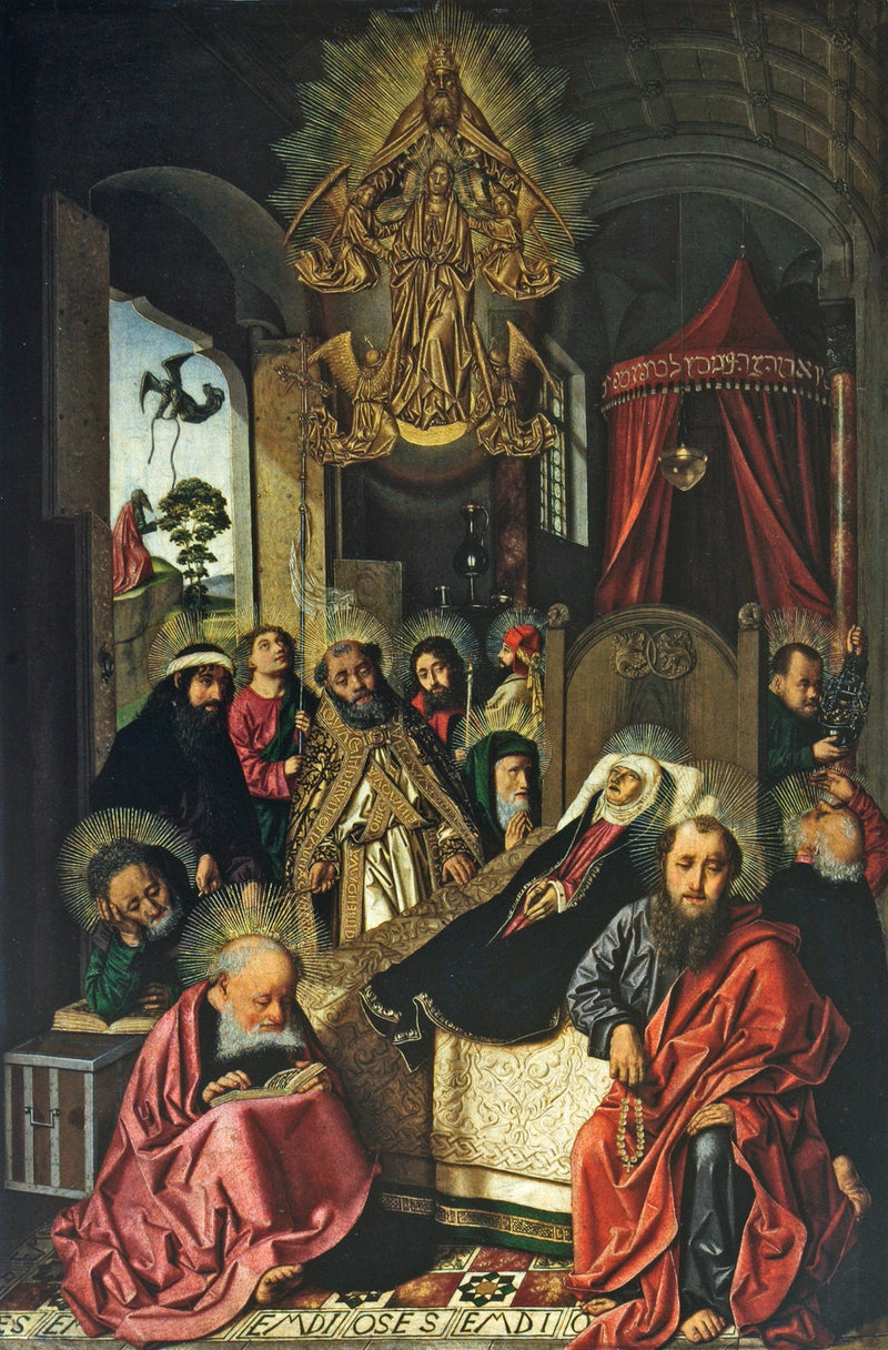 Śmierć i Wniebowzięcie Najświętszej Maryi Panny - Bartolomé Bermejo