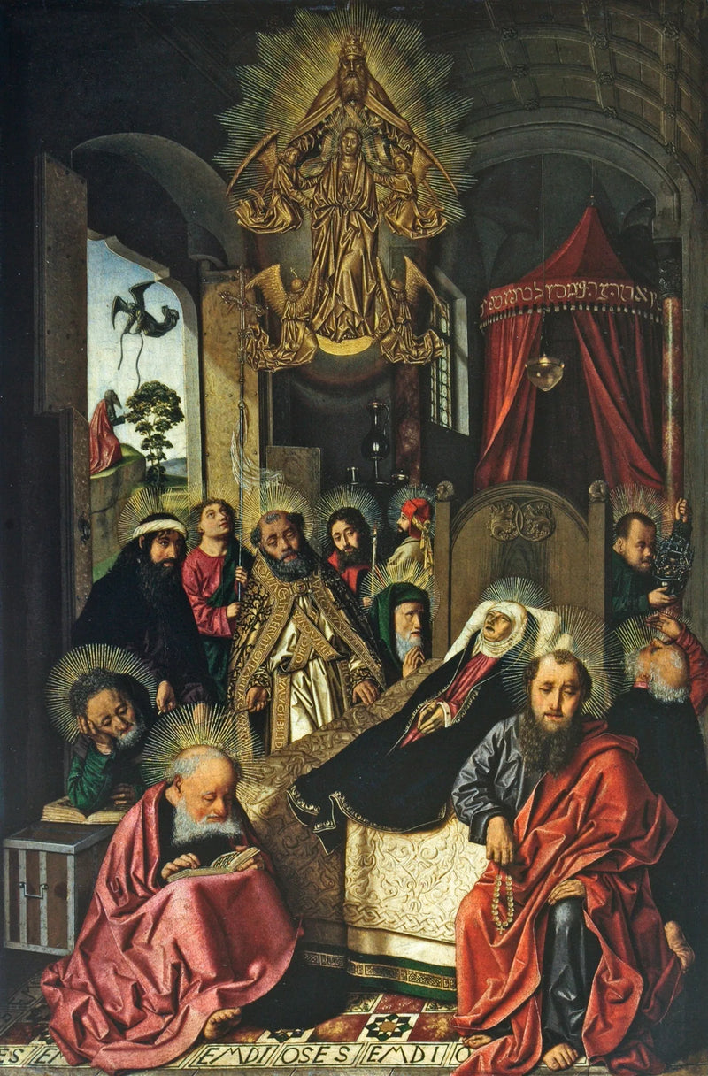 Śmierć i Wniebowzięcie Najświętszej Maryi Panny - Bartolomé Bermejo