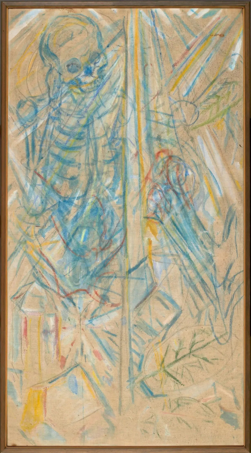Śmierć i Krystalizacja - Edvard Munch