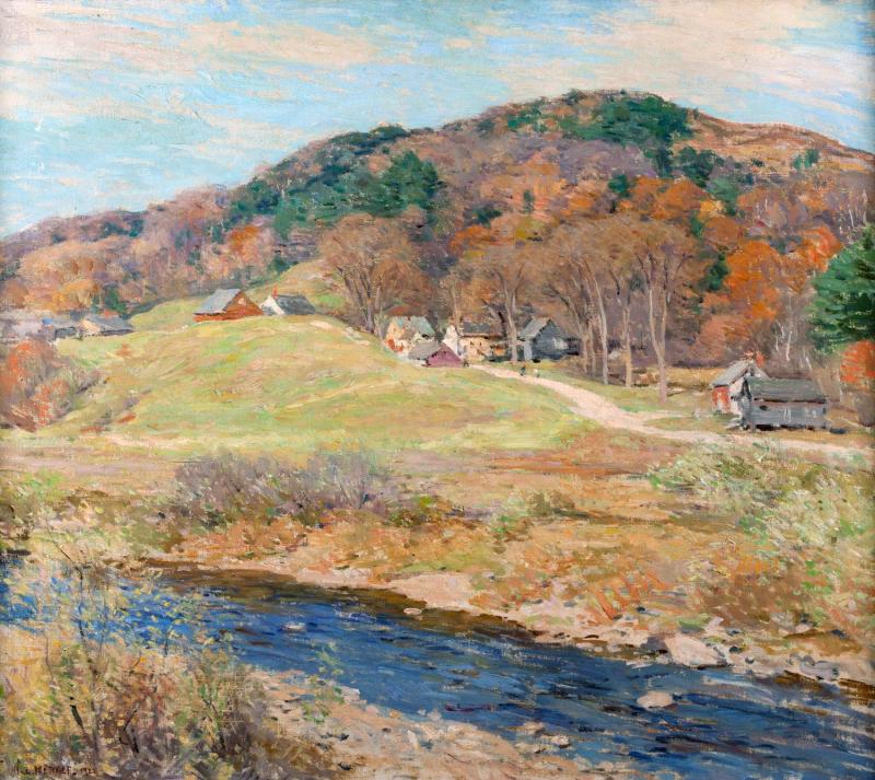 Mozaika listopadowa - Willard Metcalf