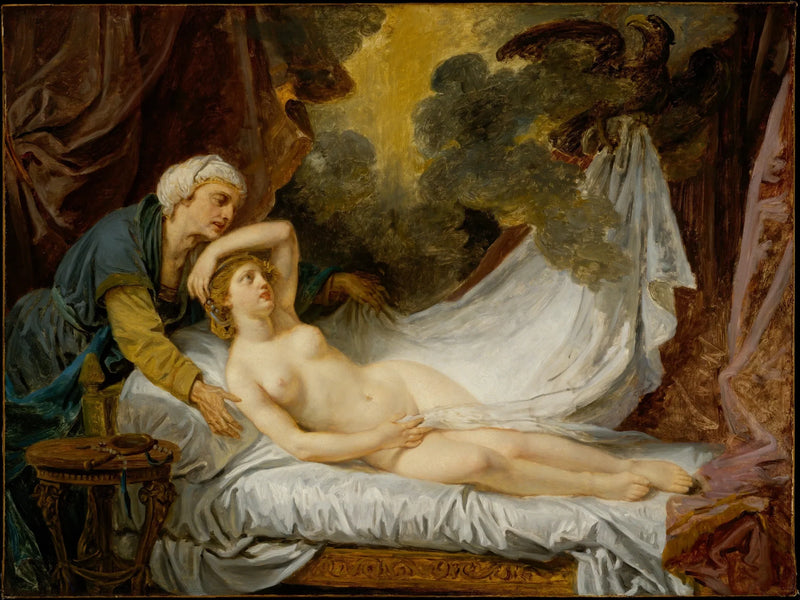 Silnik odwiedzony przez Jowisza - Jean-Baptiste Greuze