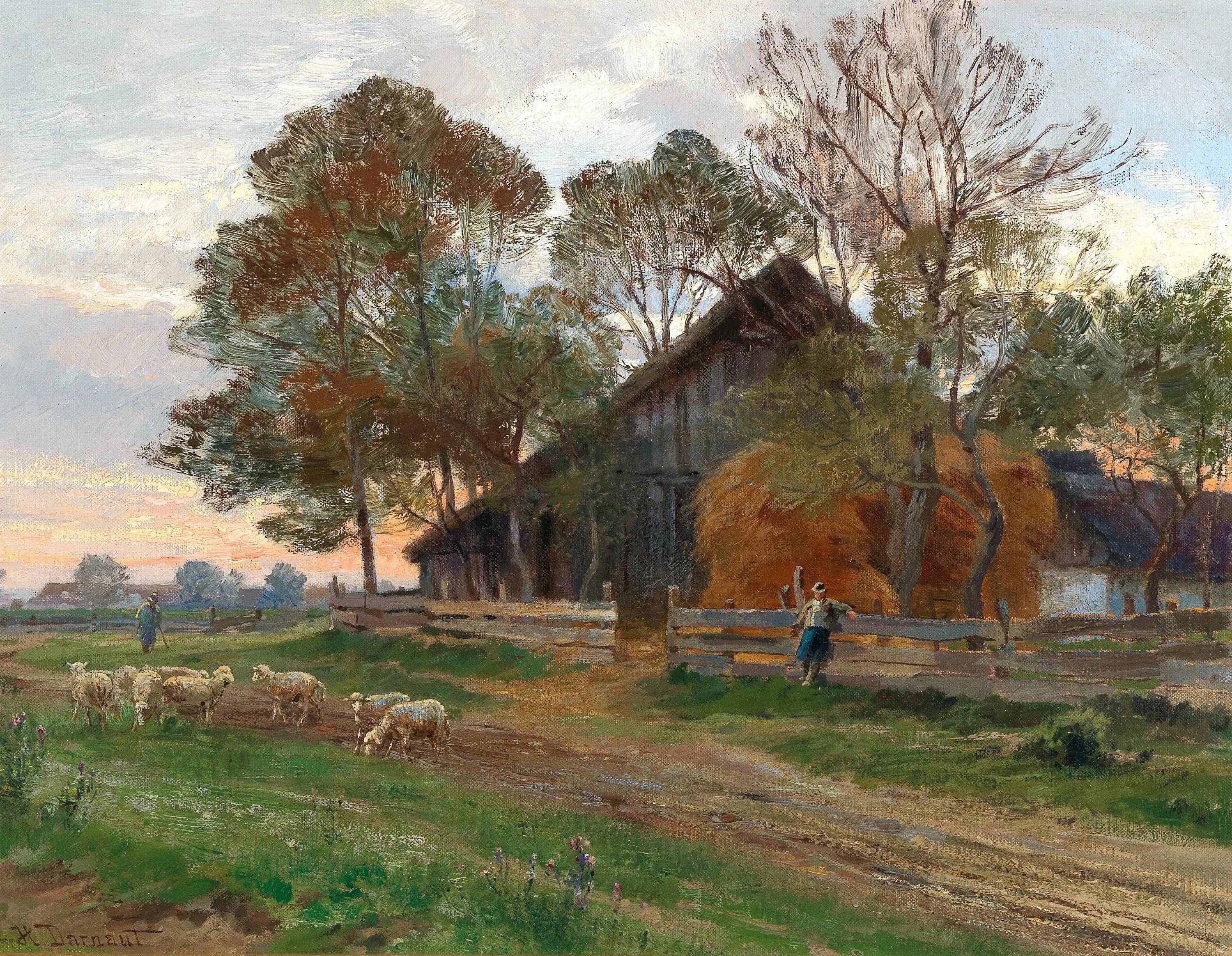Motif de Plankenberg - Hugo Darnaut - Alpha Reproduction