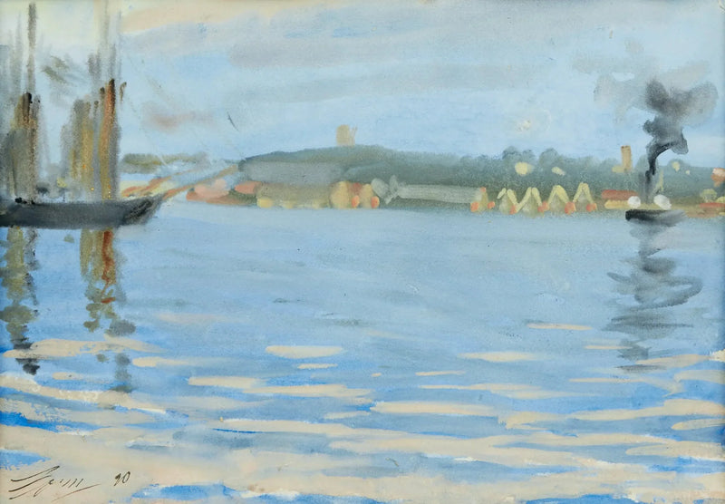 Motyw Skeppsholmen - Anders Zorn