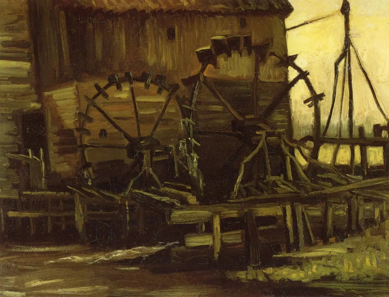 Młyn wodny w Gennep - Vincent van Gogh