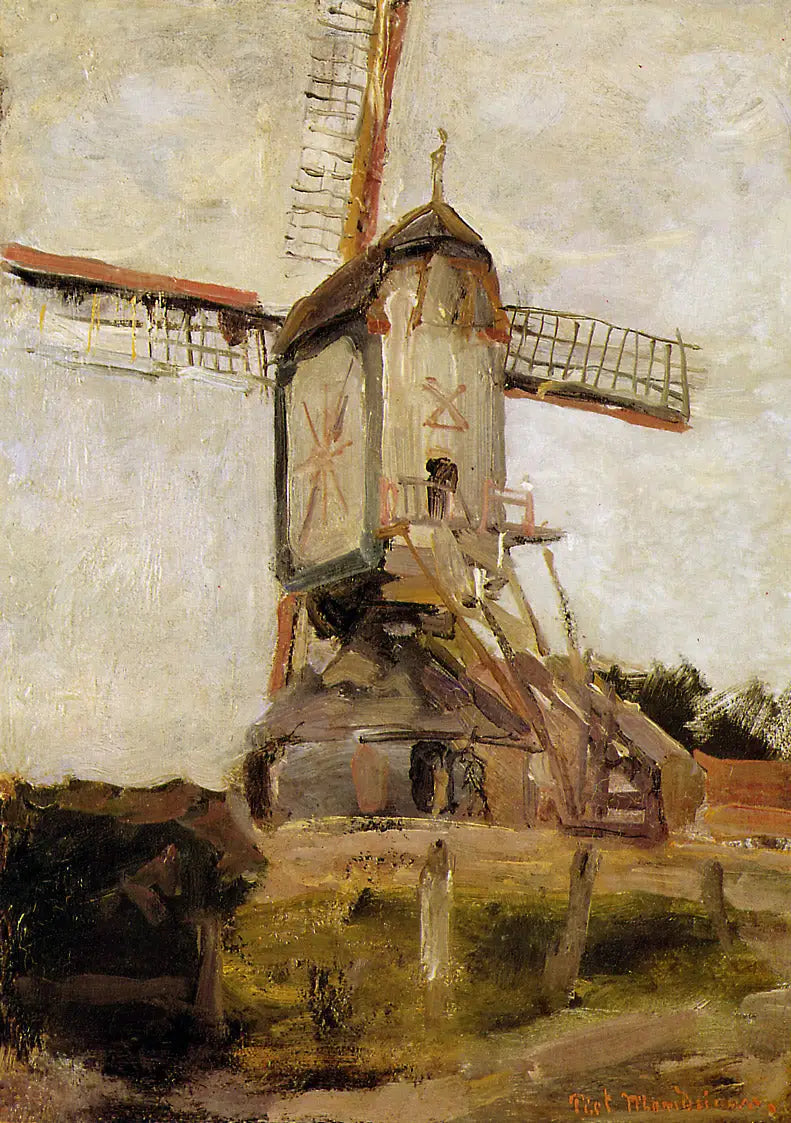 Młyn w Heeswijk - Piet Mondrian