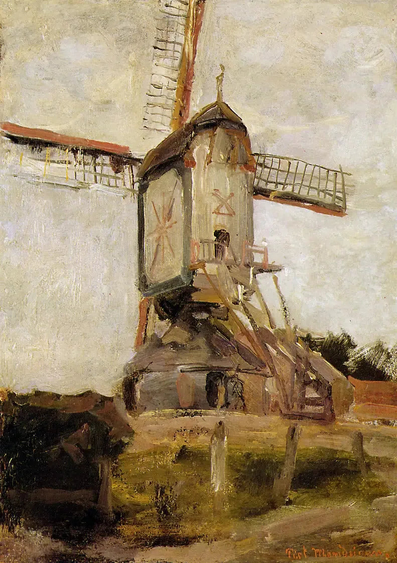Młyn w Heeswijk - Piet Mondrian