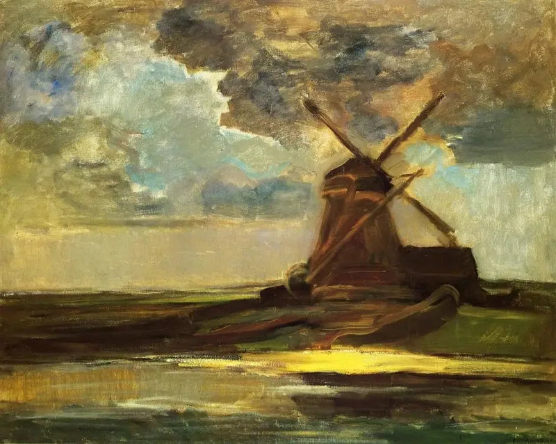 Wiatrak nad Gein - Piet Mondrian