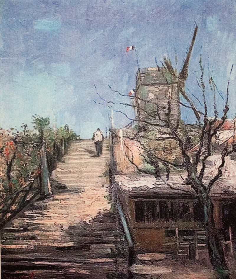 Wiatrak z Montmartre - Vincent van Gogh