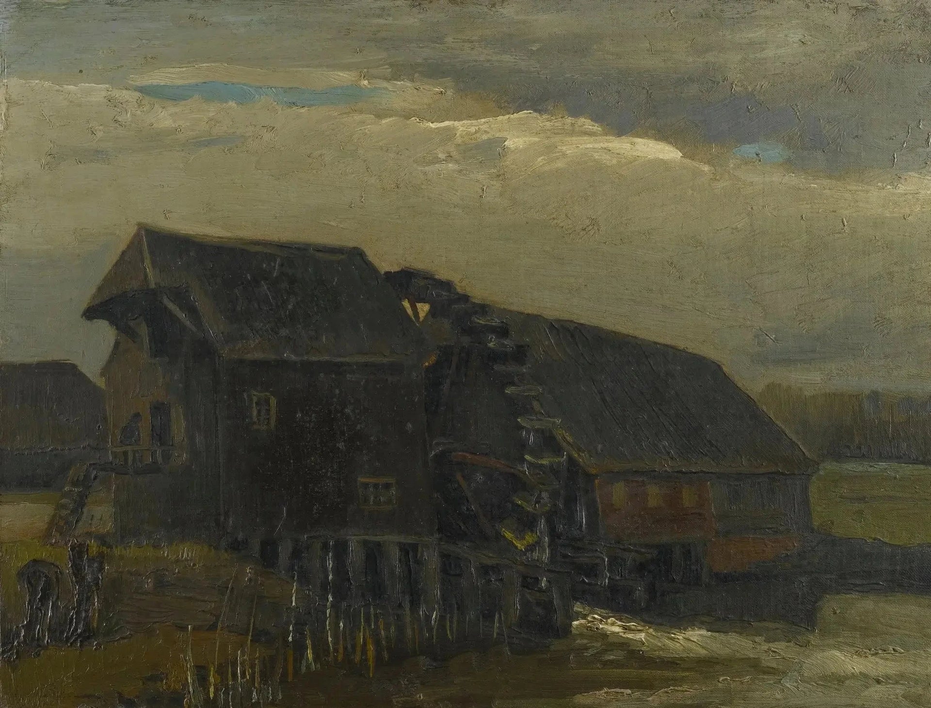 Moulin à eau d’Opwetten F48 — Vincent van Gogh