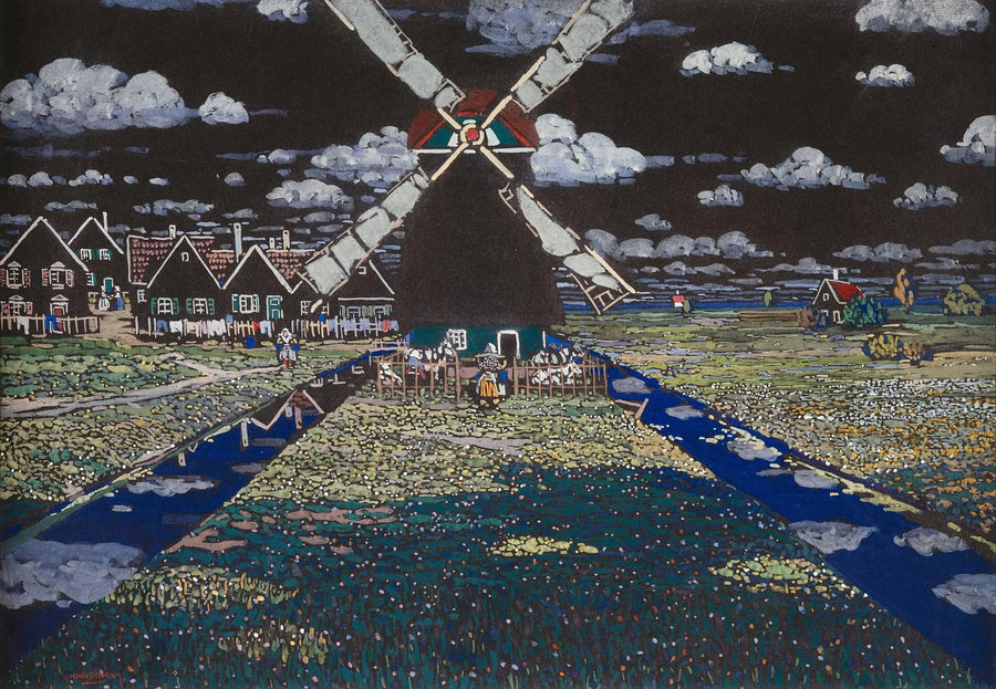 Młyn w Holandii - Wasilij Kandinsky