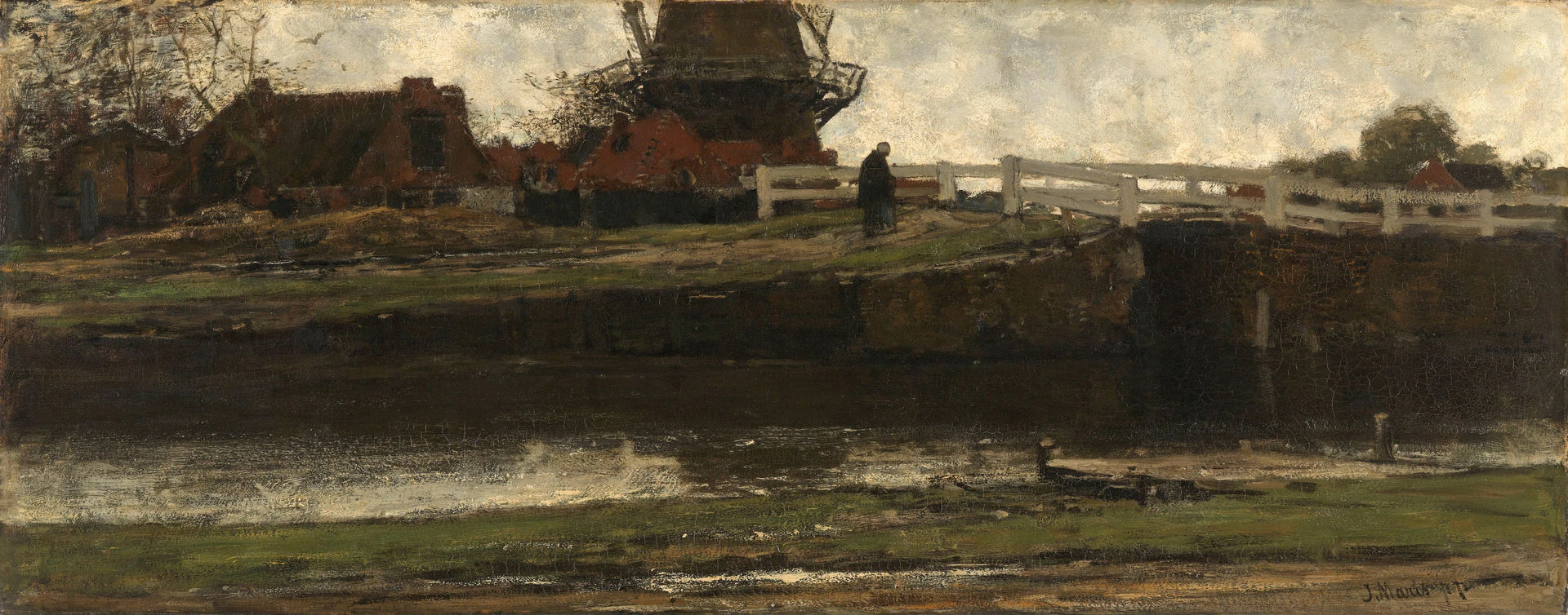 Le moulin à tronçonner - Jacob Maris