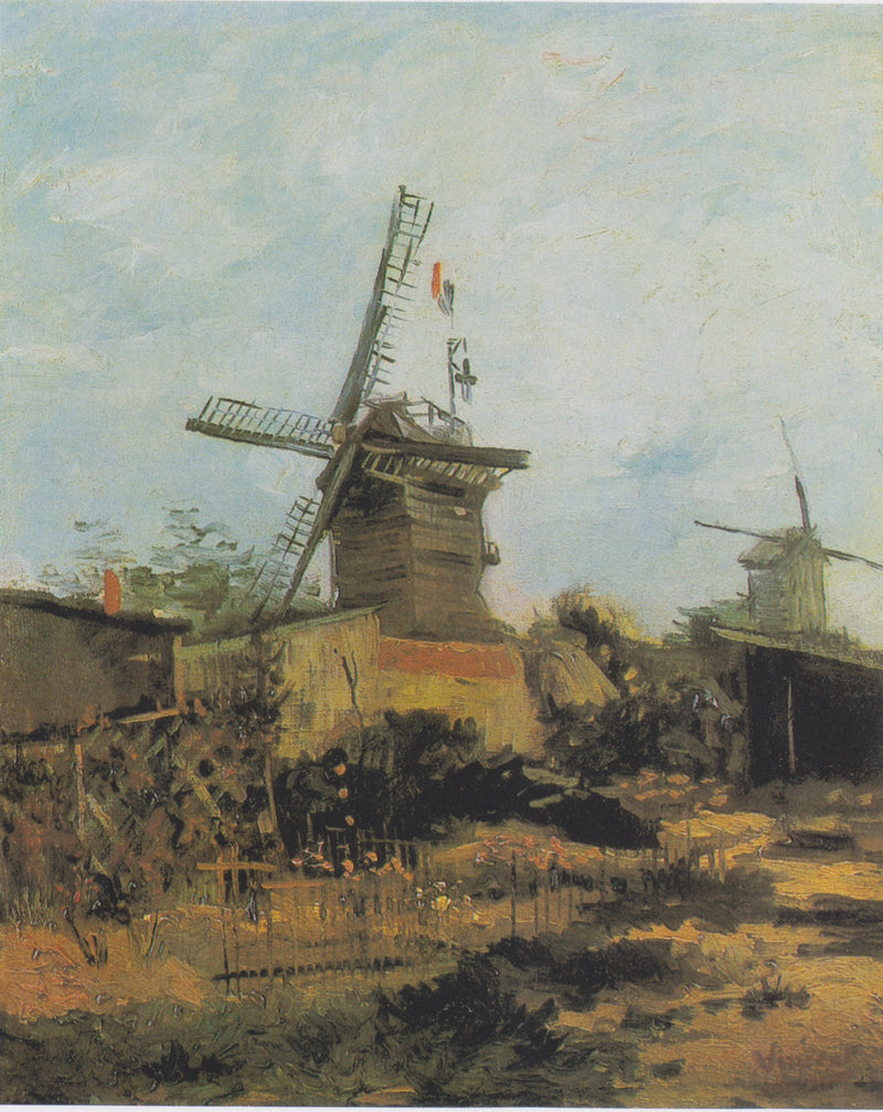 Młyny wiatrowe Montmartre - Vincent van Gogh
