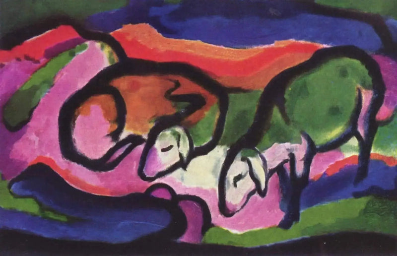 Owca - Franz Marc