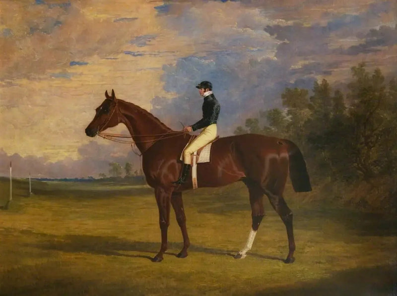 Mundig', zwycięzca Derby, 1835 - John Frederick Herring, Sr.