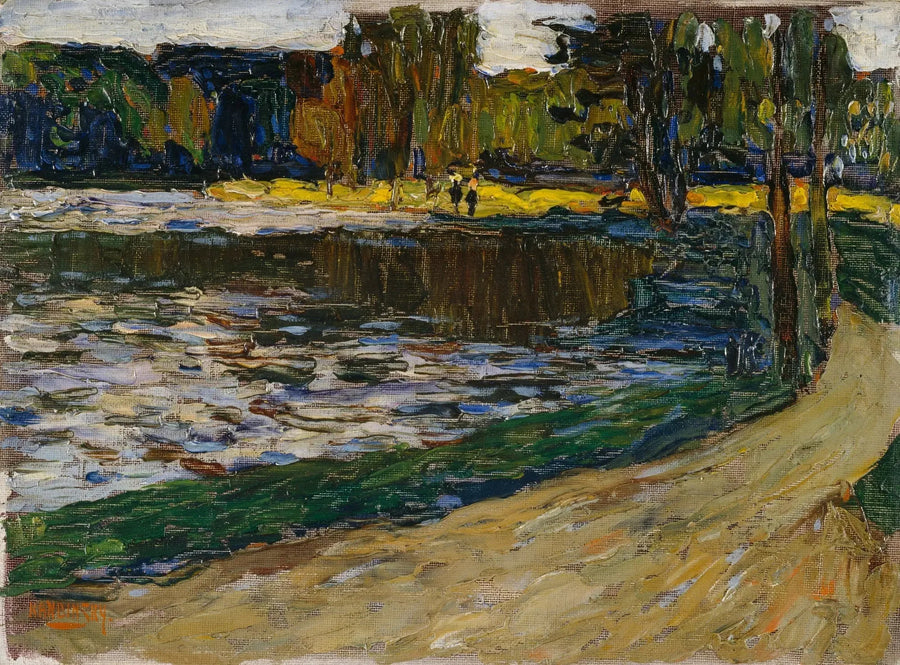 Monachium - Ogród angielski - Wasilij Kandinsky