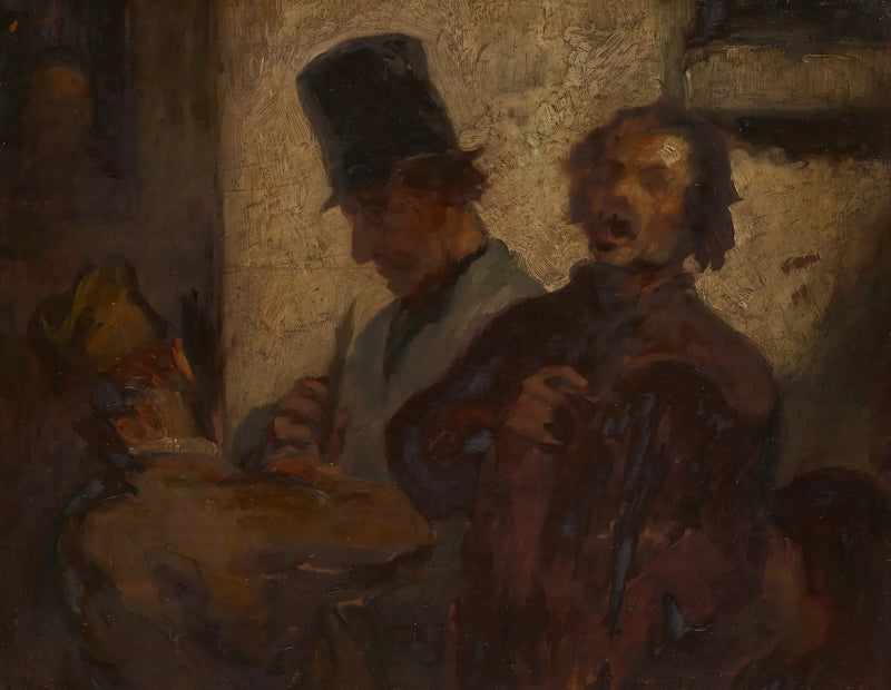 Muzycy uliczni - Honoré Daumier