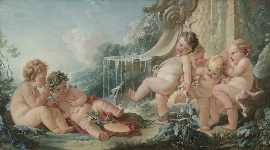 Muzyka i taniec - François Boucher
