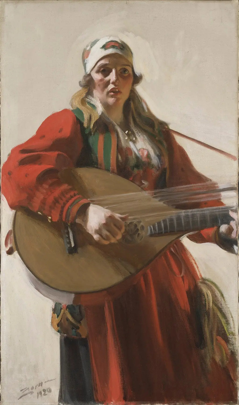 Musiques d'intérieur - Anders Zorn image 1 tableau peint à l’huile sur toile