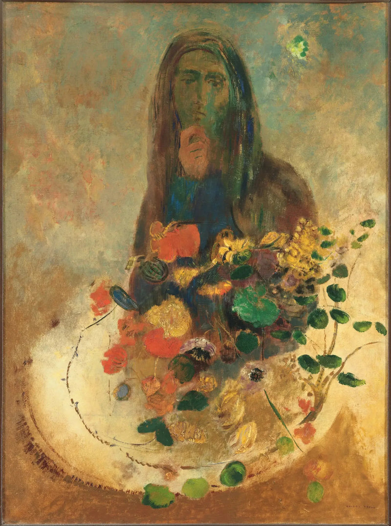 Tajemnica - Odilon Redon
