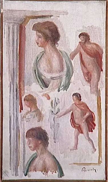Mitologia, postacie tragedii antycznej - Pierre-Auguste Renoir