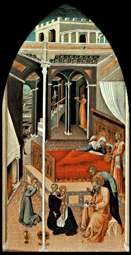 Narodziny świętego Jana Chrzciciela - Giovanni di Paolo