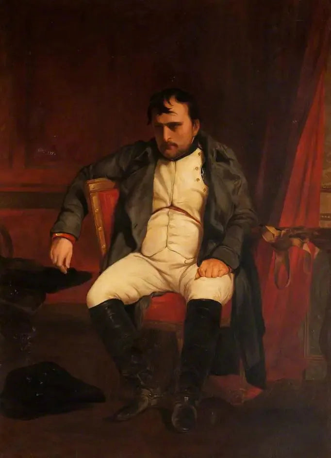 Napoleon w Fontainebleau, 31 marca 1814 - Paul Delaroche