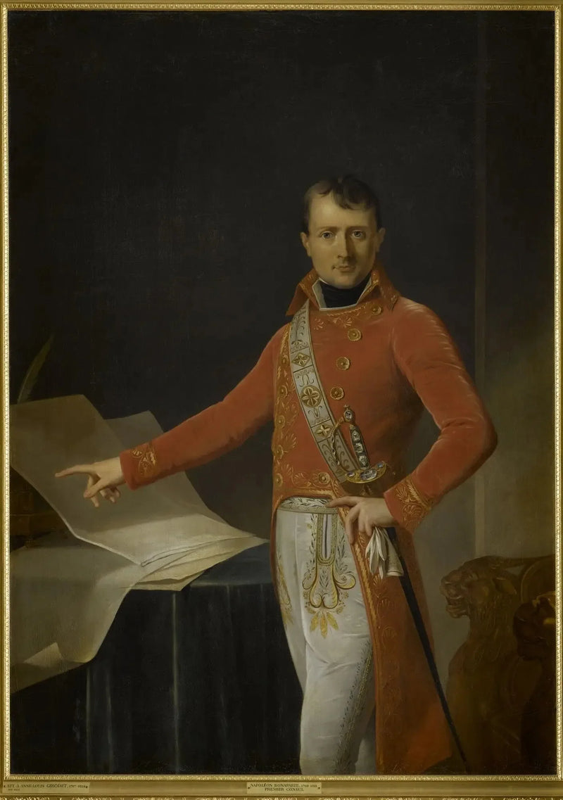 Napoleon Bonaparte jako Pierwszy Konsul - Anne-Louis Girodet