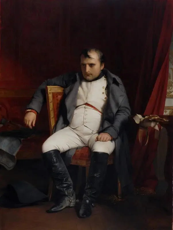 Napoleon I w Fontainebleau 31 marca 1814 - Paul Delaroche