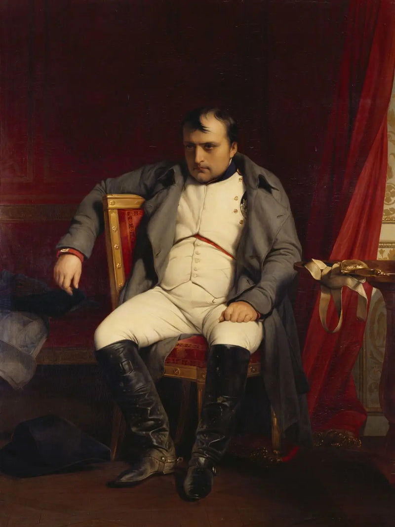 Napoleon I w Fontainebleau 31 marca 1814 - Paul Delaroche