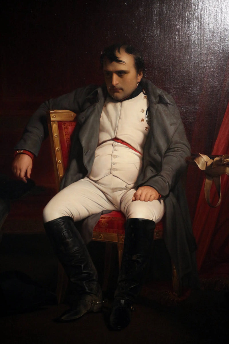 Napoleon I w Fontainebleau 31 marca 1814 - Paul Delaroche
