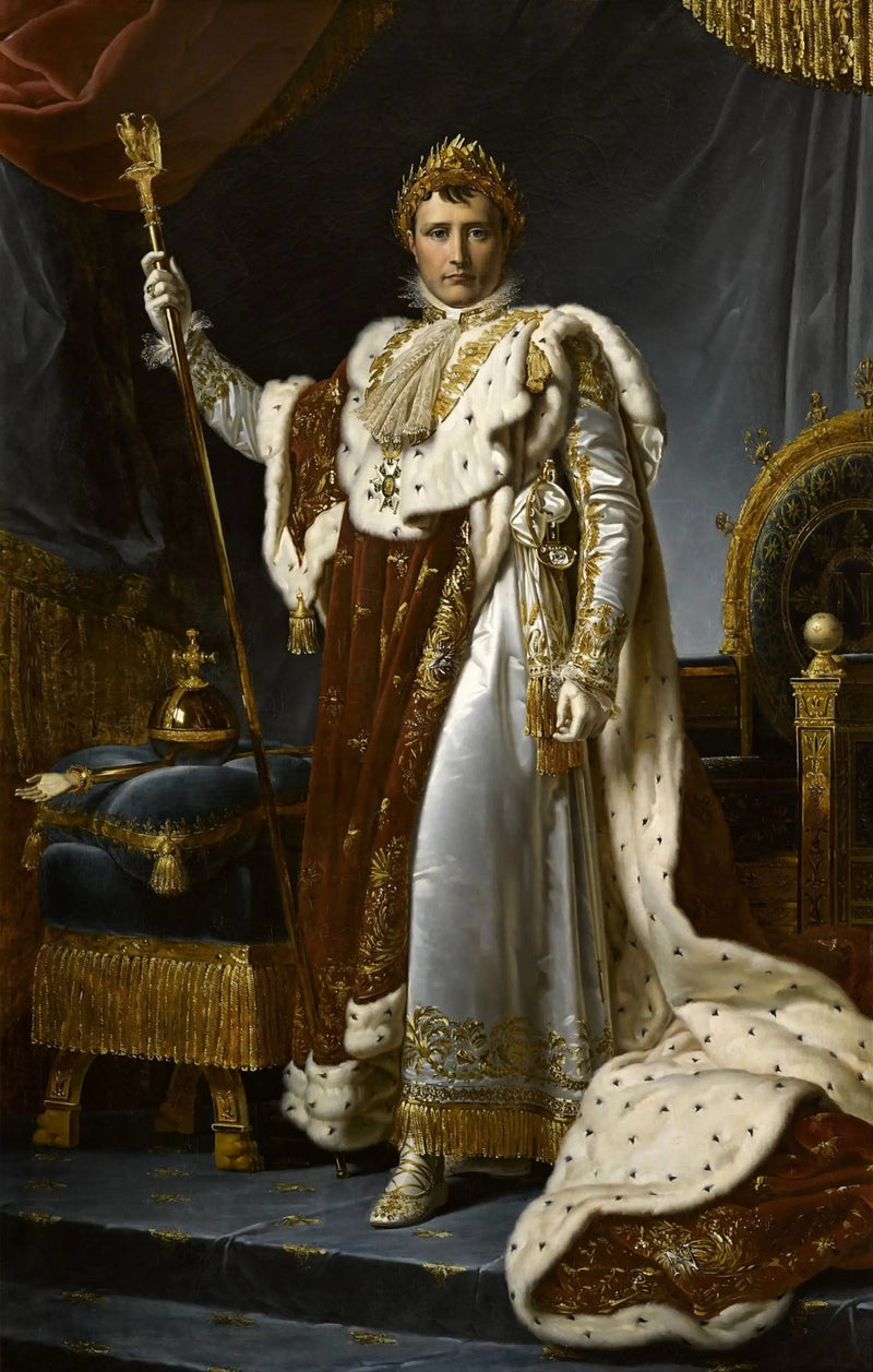 Napoleon I w stroju koronacyjnym - François Gérard