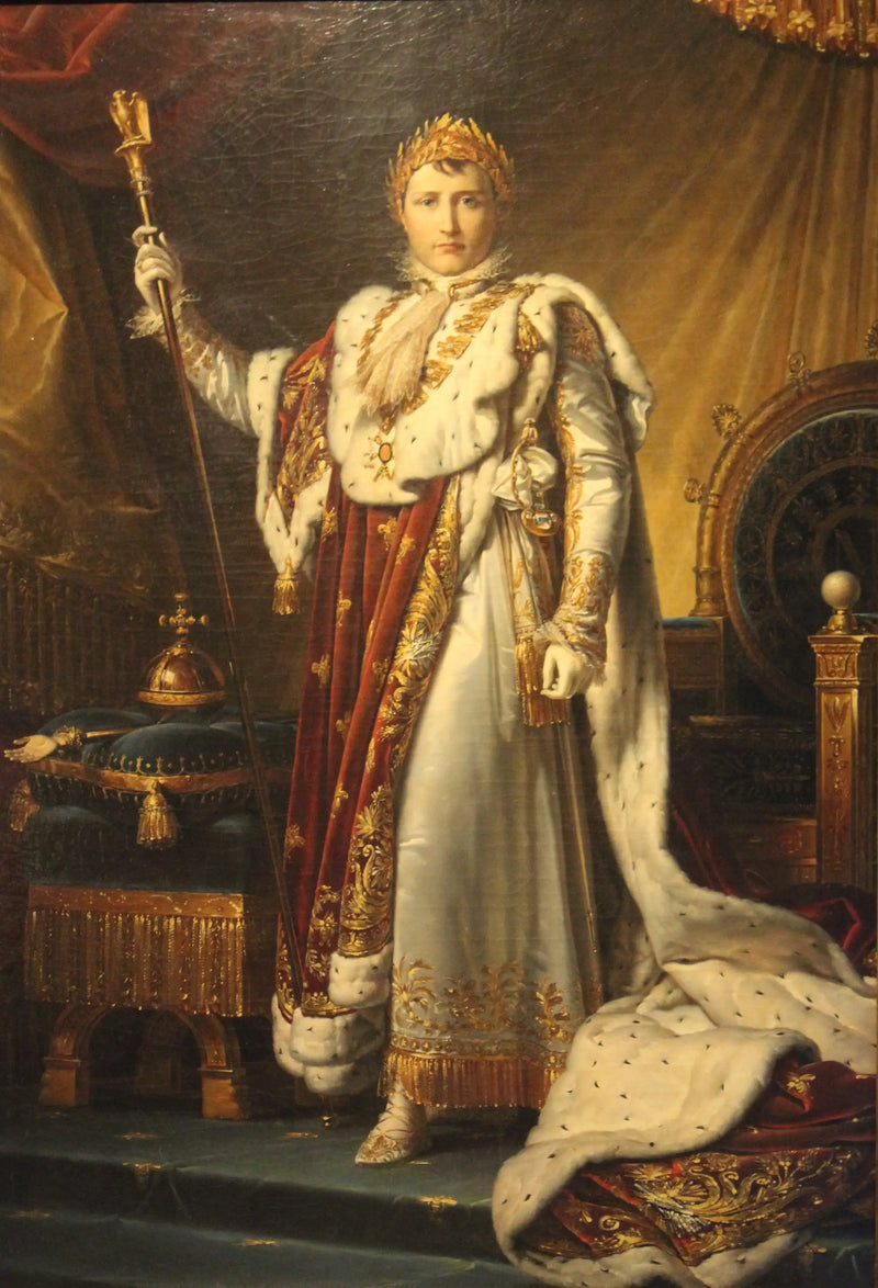 Napoleon I w stroju koronacyjnym - François Gérard