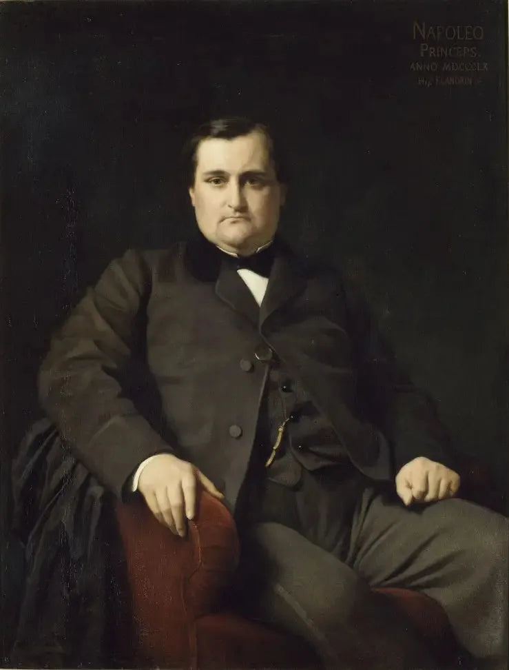 Napoléon-Joseph-Charles-Paul Bonaparte, książę Napoléon - Hippolyte Flandrin