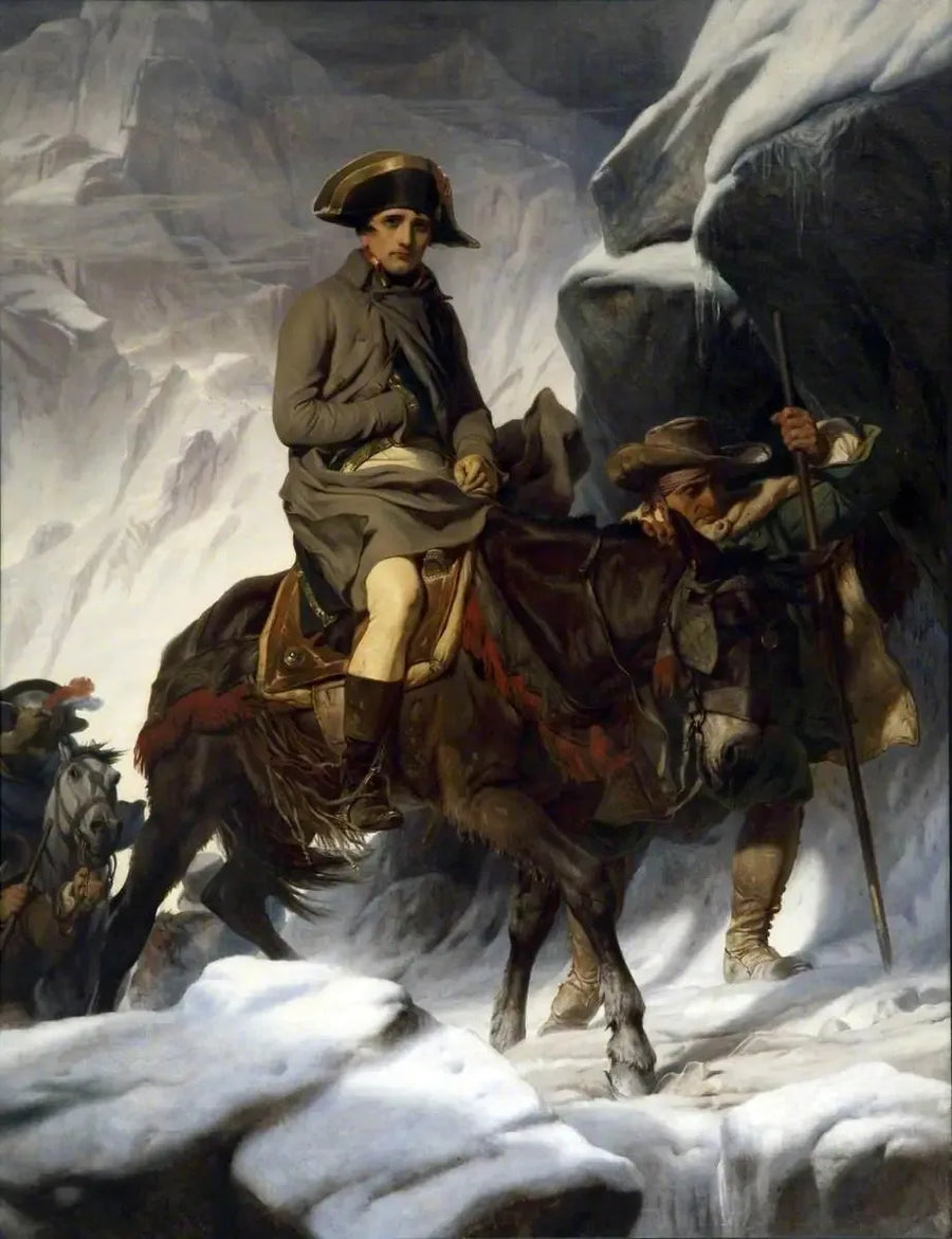 Napoleon przekraczający Alpy - Paul Delaroche
