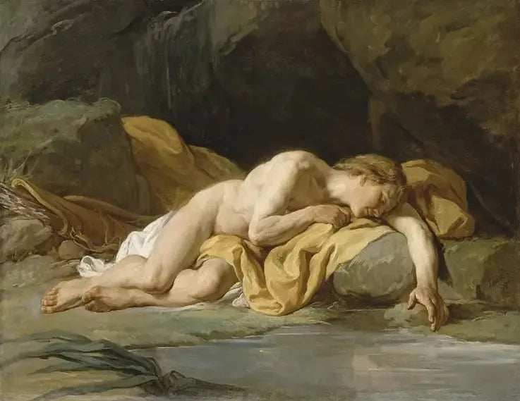 Narcissus - Nicolas-Bernard Lépicié