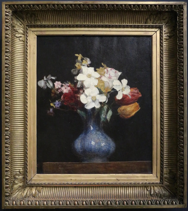 Narcisy i tulipany - Henri Fantin-Latour