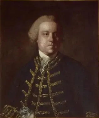 Nathanial Cholmley (1721–1791), właściciel dworu, opactwo Whitby - Joshua Reynolds