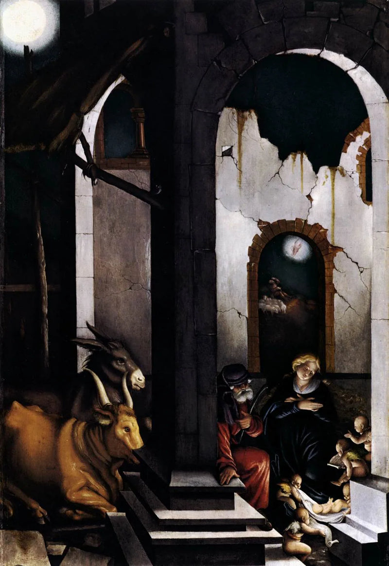 Szopka bożonarodzeniowa - Hans Baldung Grien