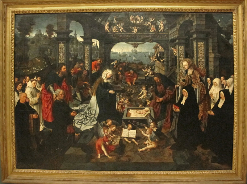 Betlejemska scena - Jacob Cornelisz van Oostsanen
