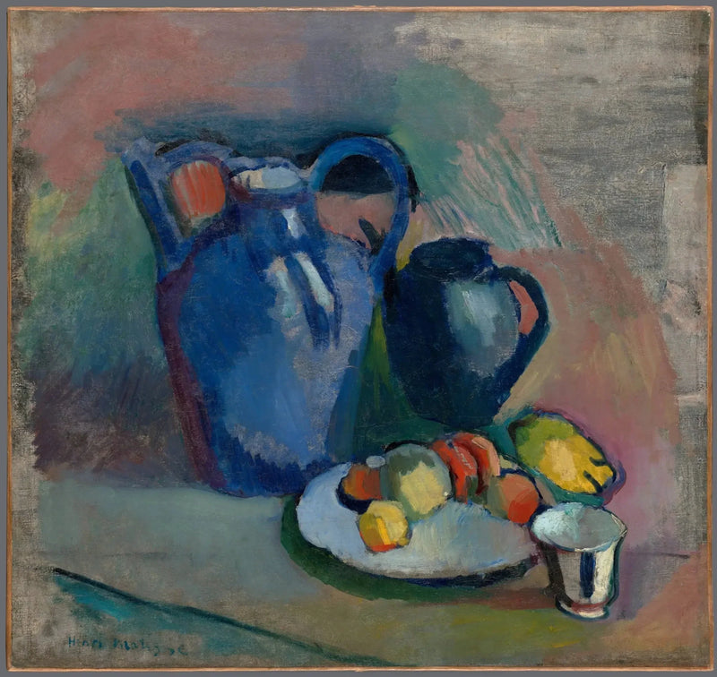 Martwa natura z niebieskim dzbankiem - Henri Matisse